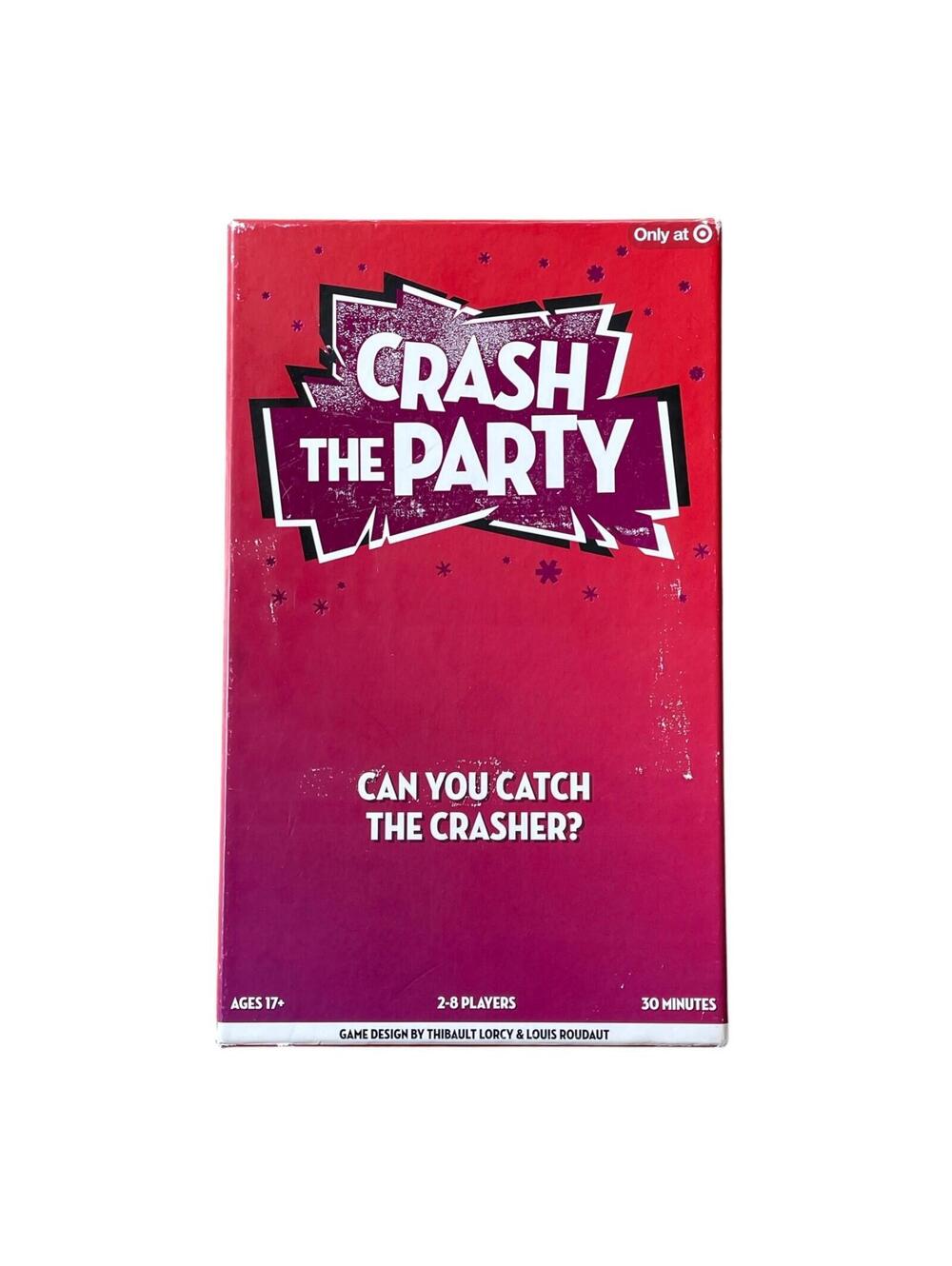 Crash The Party Game Complete Open Box 2-8 Players